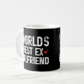 Mug Meilleur Ex Girlfriend du monde Drôle de dire Anni (Devant gauche)
