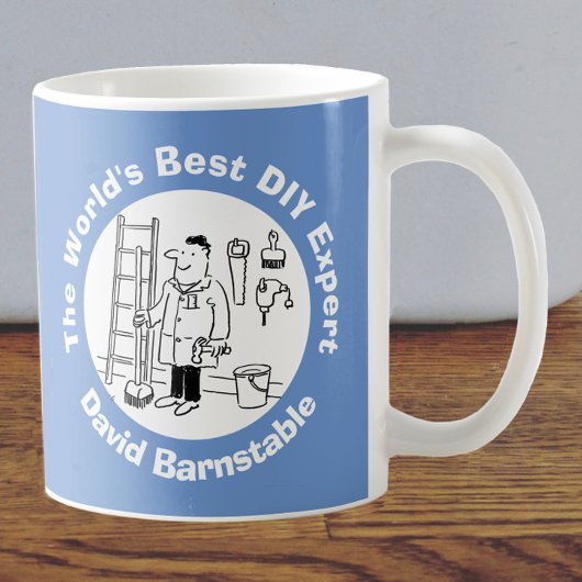 Mug Meilleur expert do-it-yourself du monde à personna
