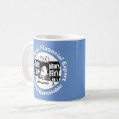 Mug Meilleur expert financier mondial à personnaliser (Devant gauche)