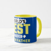 Mug Meilleur Farter du monde Je veux dire père (Devant droit)