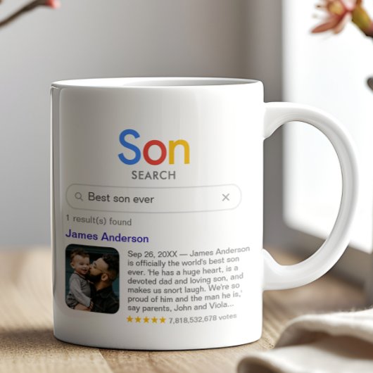 Mug Meilleur Fils Drôle Jamais Résultat De Recherche A