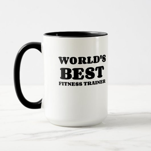 MUG MEILLEUR FORMATEUR DE FITNESS DU MONDE (Gauche)