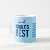 Mug Meilleur FORMATEUR PERSONNEL au monde, commençons (Devant gauche)