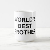Mug Meilleur Frère du monde (Centre)