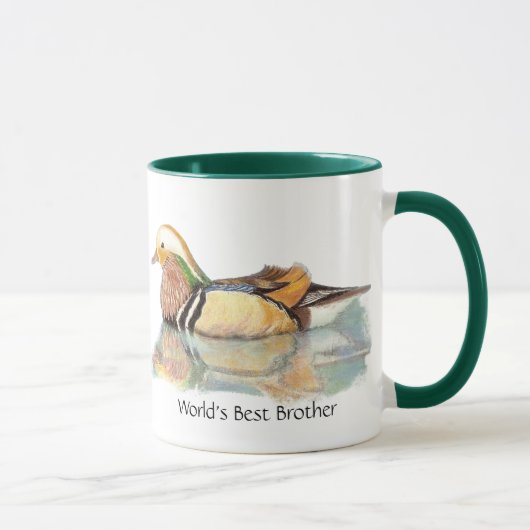 Mug Meilleur Frère Mandarin Duck Jeu Oiseau (Droite)