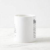 Mug Meilleur Funcle du monde, Oncle Définition moderne (Centre)