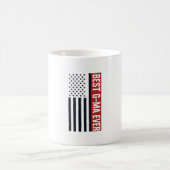 Mug Meilleur G-Ma jamais conception de vecteur de drap (Centre)