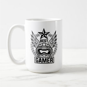Mug Meilleur Gamer Champion d'E-Sports T-Shirt - Casqu