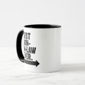 Mug Meilleur gendre de fils (Devant gauche)