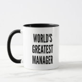 Mug Meilleur gestionnaire du monde (Gauche)