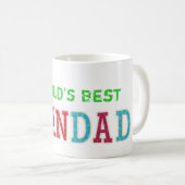 Mug Meilleur grand-mère au monde (Devant droit)