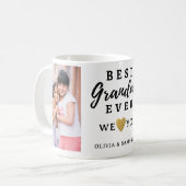 Mug Meilleur grand-mère jamais grand-enfants 2 Collage (Devant gauche)