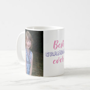 Mug Meilleur Grand-Mère jamais photo personnalisée