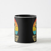 Mug Meilleur grand-père Doodle jamais Vintage (Centre)