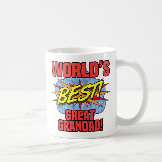 Mug Meilleur grand-père du monde (Droite)