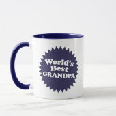 Mug Meilleur grand-père du monde (Gauche)