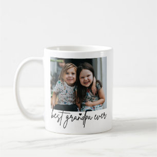 Mug Meilleur Grand-Père Écriture Manuscrite Moderne 2-