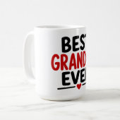 Mug Meilleur Grand-Père Ever (Devant gauche)