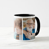 Mug Meilleur Grand-Père Ever 2-Photo Collage et messag (Devant droit)