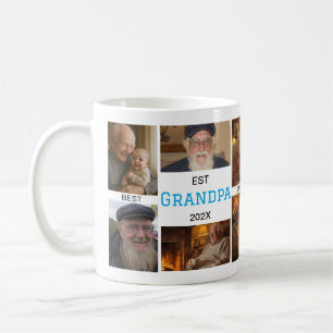 Mug Meilleur Grand-Père Ever – Photos Personnalisées
