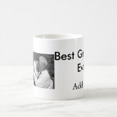 Mug Meilleur grand-père jamais ajouter photo nom class (Centre)