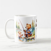 Mug Meilleur grand-père jamais cadeaux mignon ours en  (Gauche)