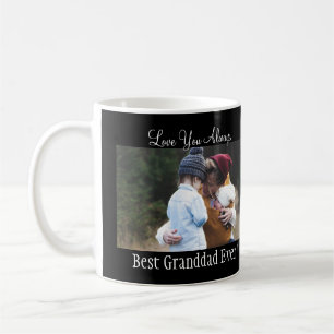 Mug Meilleur grand père Jamais Photo Collage Blanc