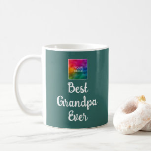Mug Meilleur Grand-Père Jamais Retro Typographie Meill