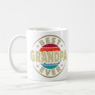 Mug Meilleur grand-père jamais rétro Vintage grand-pèr