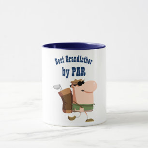 Mug Meilleur GRAND-PÈRE par PAR -Funny Golf Golfer Gol