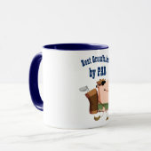 Mug Meilleur GRAND-PÈRE par PAR -Funny Golf Golfer Gol (Devant gauche)