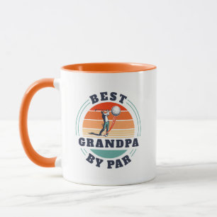 Mug Meilleur Grand-Père Par Par Retraité Golfer Grand 