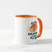 Mug Meilleur Grand-Père Par Par Retraité Golfer Grand (Devant droit)