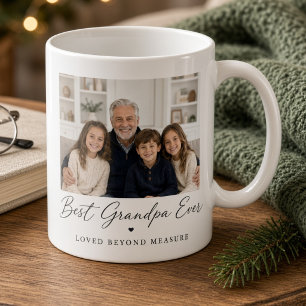 Mug Meilleur Grand-Père Personnalisé Famille Petits-En