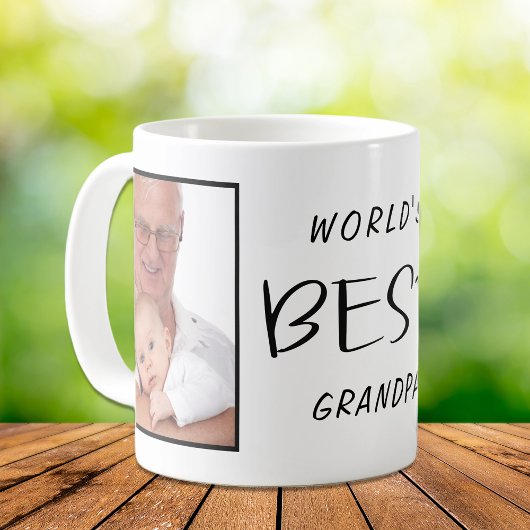 Mug Meilleur Grand-Père Photo