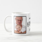 Mug Meilleur Grand-Père Photo (Gauche)
