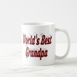 Mug Meilleur grand-père texte bourgogne