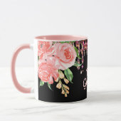 Mug Meilleur Grandma jamais Aquarelle Parties scintill (Gauche)