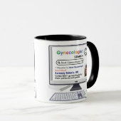 Mug Meilleur Gynécologue Drôle Résultat De Recherche A (Devant droit)