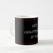 Mug Meilleur hématologue (Devant gauche)