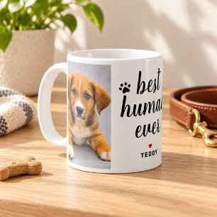Mug Meilleur Homme Jamais Personnalisé Chien Photo Ani