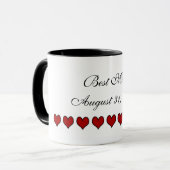 Mug Meilleur homme | MARIAGE (Devant gauche)