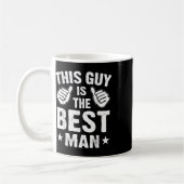 Mug Meilleur homme Mariage Groomsmen Funny Bride Bache (Gauche)