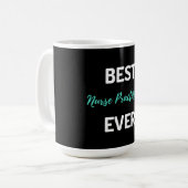 Mug Meilleur infirmier praticien (Devant gauche)