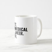 Mug Meilleur ingénieur biomédical jamais drôle (Devant droit)