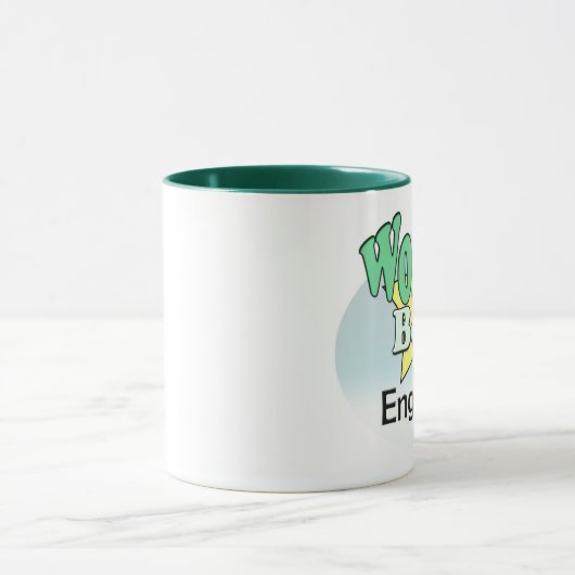 Mug Meilleur ingénieur du monde (Centre)