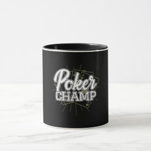 Mug Meilleur Jeu de cartes de Poker Joueur de Poker