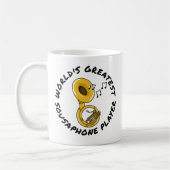 Mug Meilleur joueur de sousaphone du monde, musicien d (Gauche)