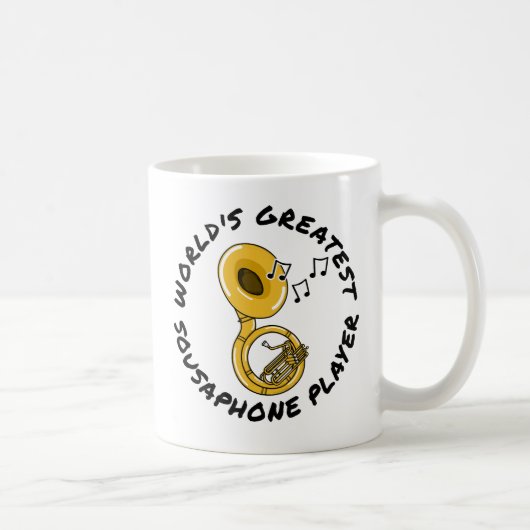 Mug Meilleur joueur de sousaphone du monde, musicien d (Droite)