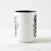 Mug Meilleur jour jamais, à la main (Centre)